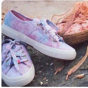 Loveshackfancy x Superga Cotton Candy Classic Sneakers Size 7.5
